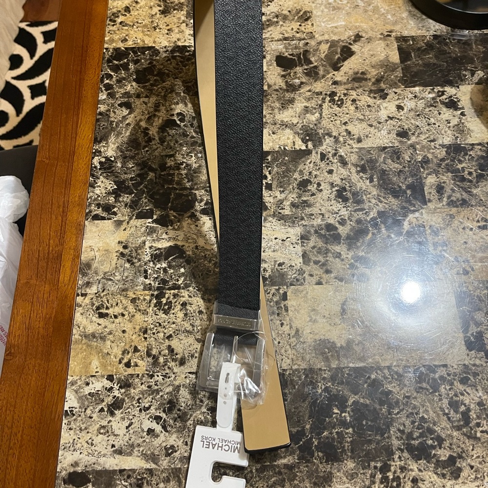 Women’s Michael Kors Small Black Belt